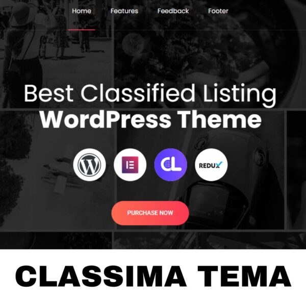 Classima – Classified Ads WordPress Theme