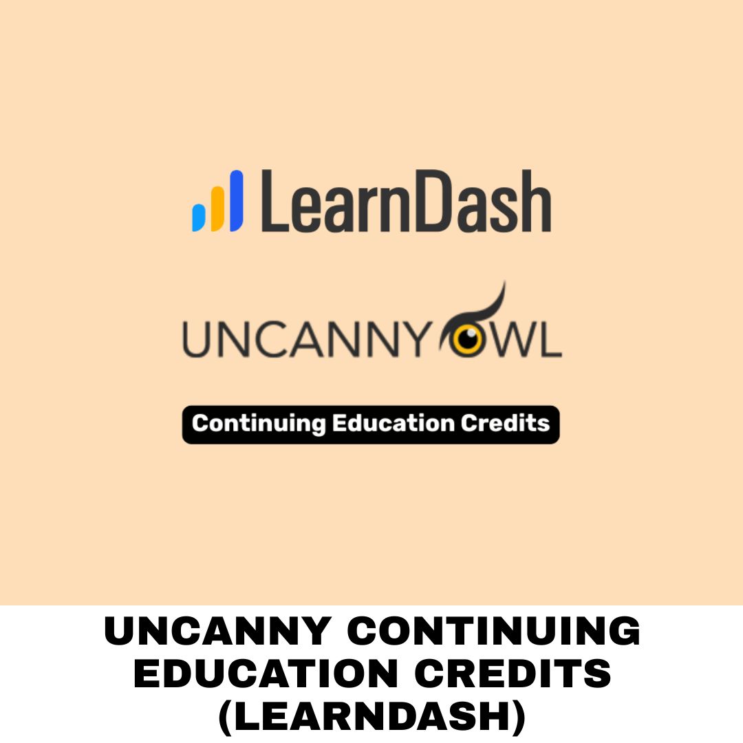 Uncanny Continuing Education Credits (LearnDash)