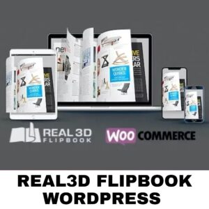 Plugin Real3D FlipBook para WordPress + Pacote Completo de Complementos