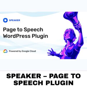 Alto-falante – Plugin de página para fala