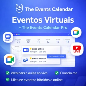 Complemento para Eventos Virtuais do The Events Calendar Pro