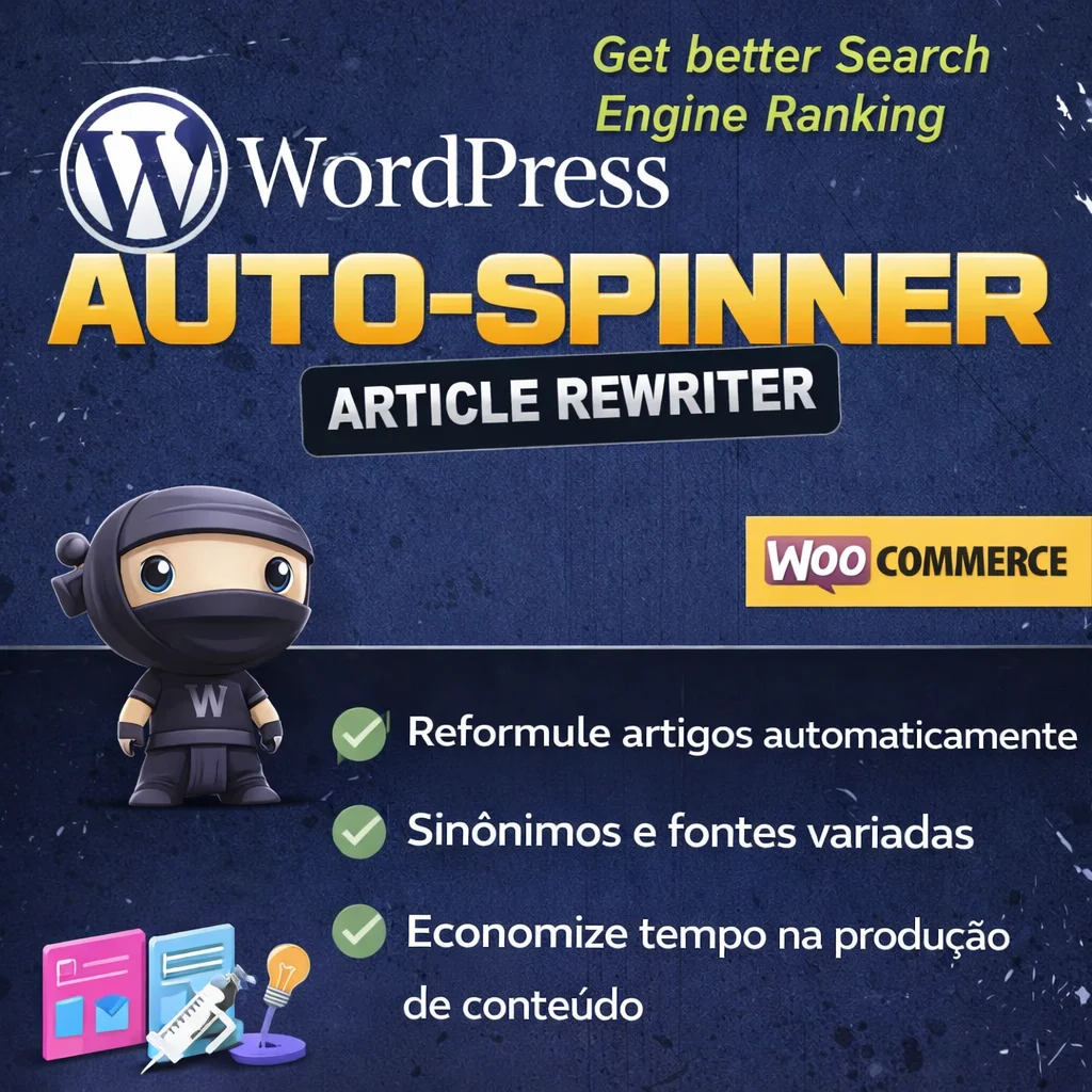 WordPress Auto Spinner – Reescritor de Artigos